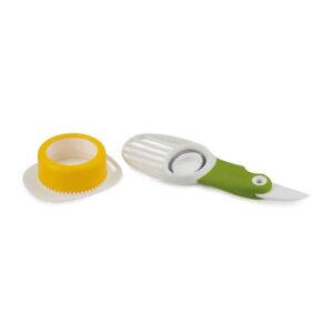 Egg poacher with cling film from Joseph Joseph in yellow and green set of 2