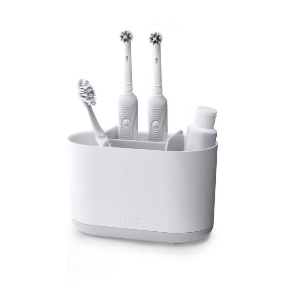 Joseph Joseph Duo Large Toothbrush Caddy (White)