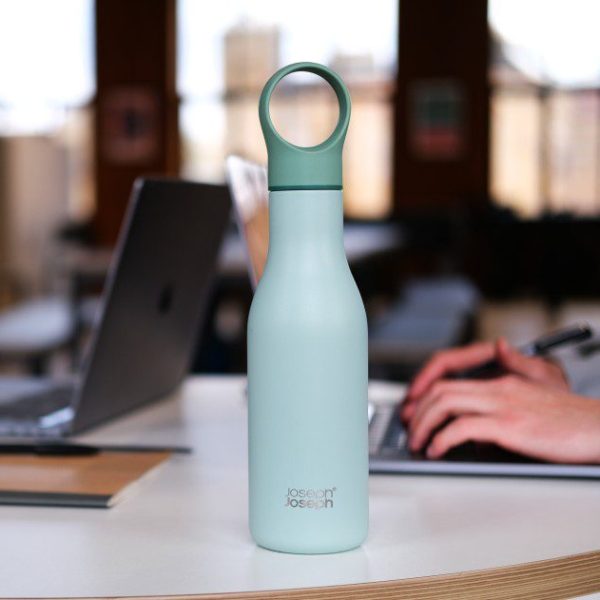 Top-Rated! Loop Water Bottle 500ml – Keeps Drinks Hot 12h, Cold 24h