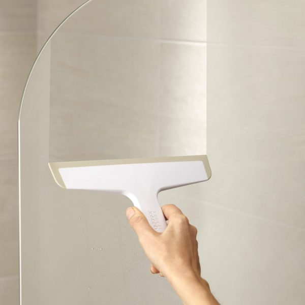 Ultimate Compact Shower Squeegee with Suction Holder – No Mess Design
