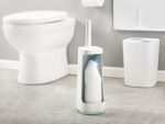 smart toilet brush with storage