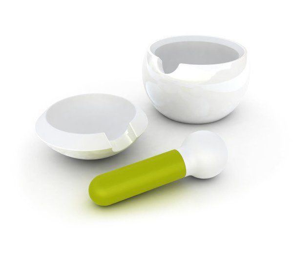 Orb Pestle & Mortar (3 part set)