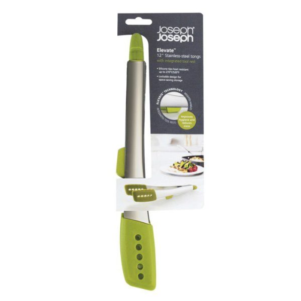 Elevate 12" Stainless Steel Tongs
