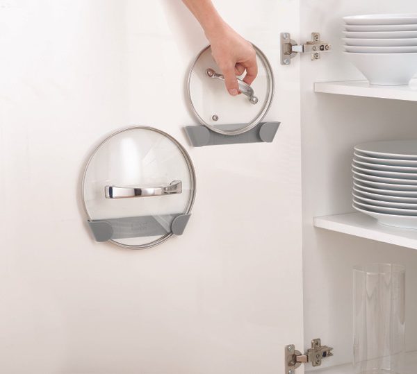 Pan Lid Holders for Cupboard Doors – Space-Saving, Tool-Free & Essential | Joseph Joseph