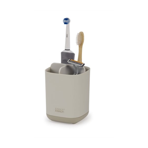 Joseph Joseph EasyStore Toothbrush Caddy (Ecru)