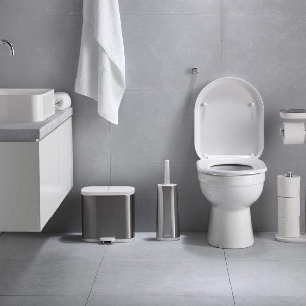 Flex Steel Toilet Brush