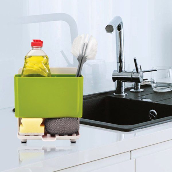Caddy Tower Slimline Sink Tidy - Gree