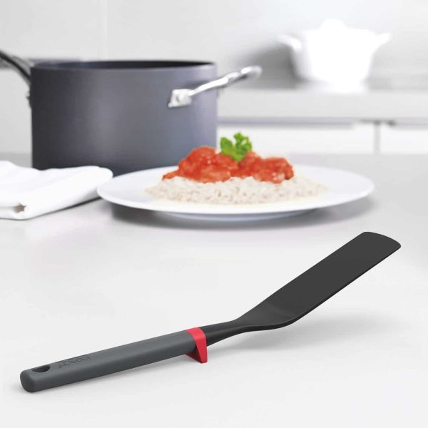 Flexible Turner with Tool Rest – Smart, Non-Stick Safe | Joseph Joseph
