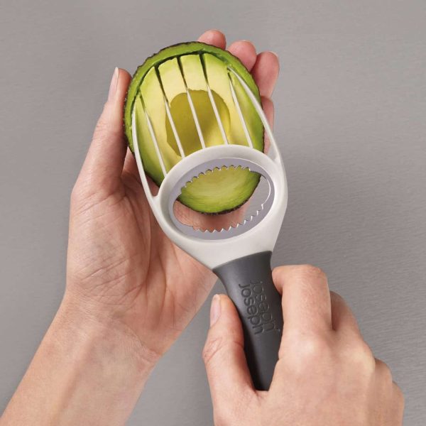 Ultimate 3-in-1 Avocado Slicer Tool – Cutter & Stone Remover | Joseph Joseph