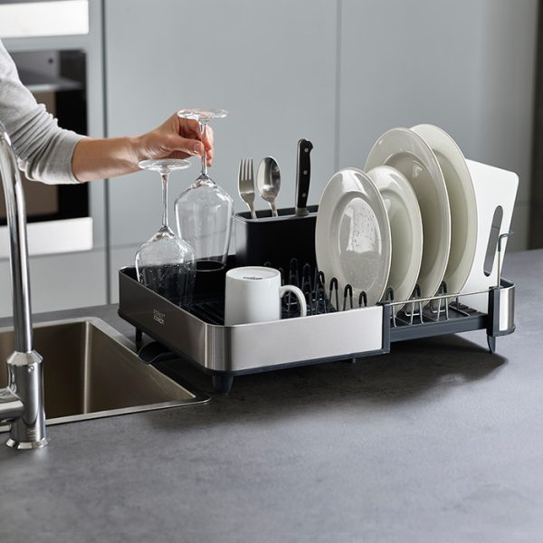 Extend Steel Dish Rack - Grey