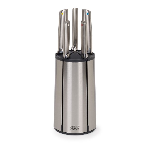 Joseph Joseph Elevate Steel Knives Carousel 5-pc Set